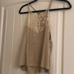 Blouse , barley worn